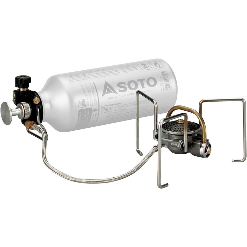 [SOTO] Made in Japan Single Burner Gasoline Stove No Preheating Required Compact Storage Case Included Trekking Climbing MUKA Stove SOD-371