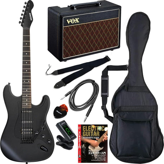 SELDER Electric Guitar Stratocaster Type STC-04/BB Beginner Super Limited Set