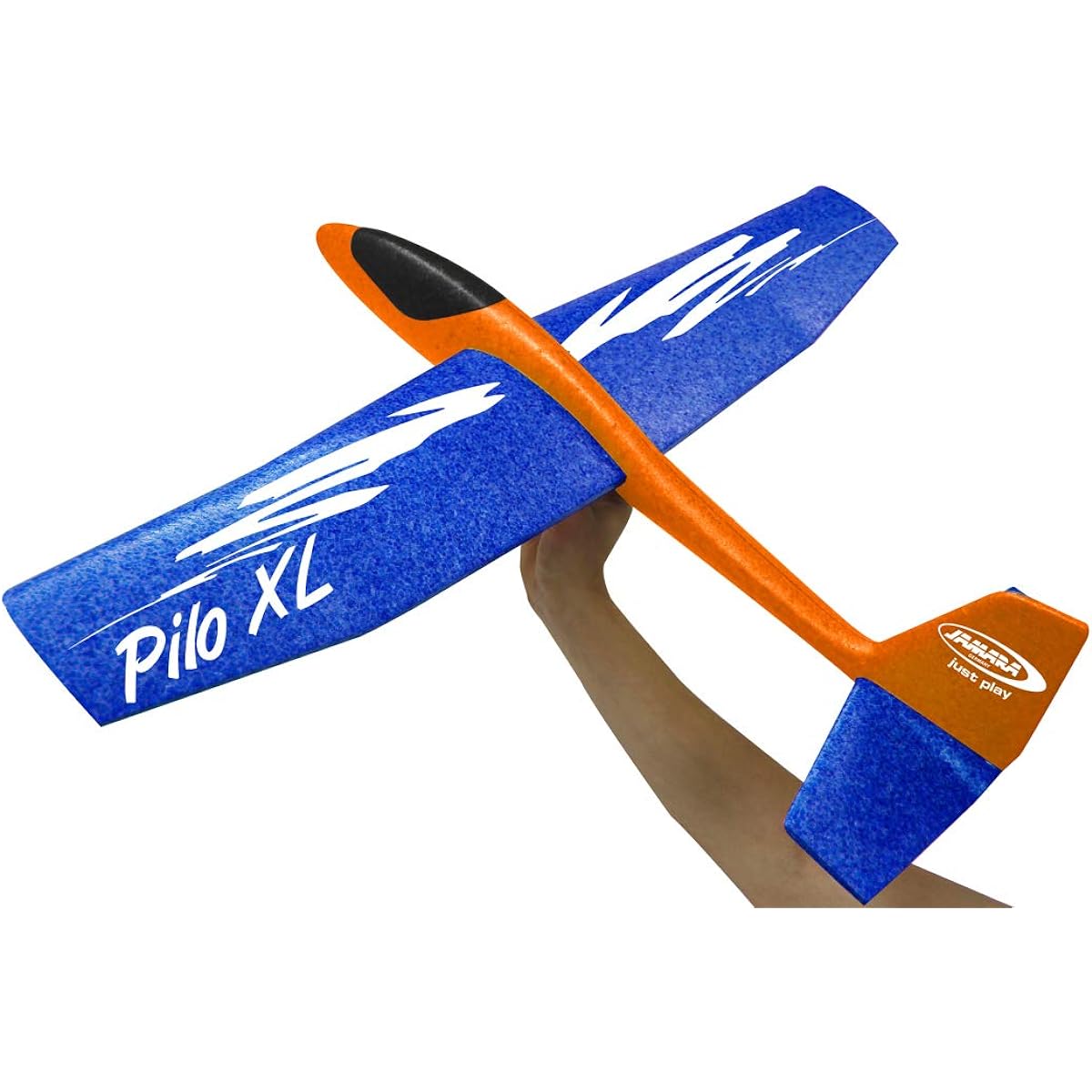Jamara Pilo XL foam glider EPP wing blue fuselage orange