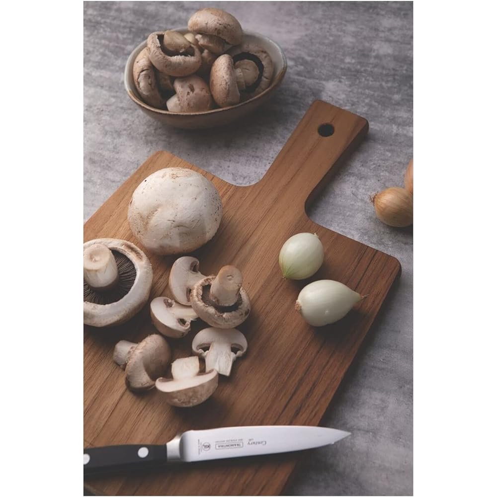 Tramontina Kitchen Antibacterial Cutting Board Teak Handle Large 13277/051 TRAMONTINA Brown Large (40x27cm)