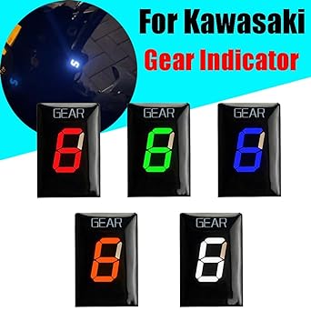 Speed Display Meter Motorcycle Gear Indicator Gear Display Meter For Kawasaki Ninja 300R Z300 Z650 Z750 R Z750R Z800 E Z800e Z1000 SX Z1000SX Lava