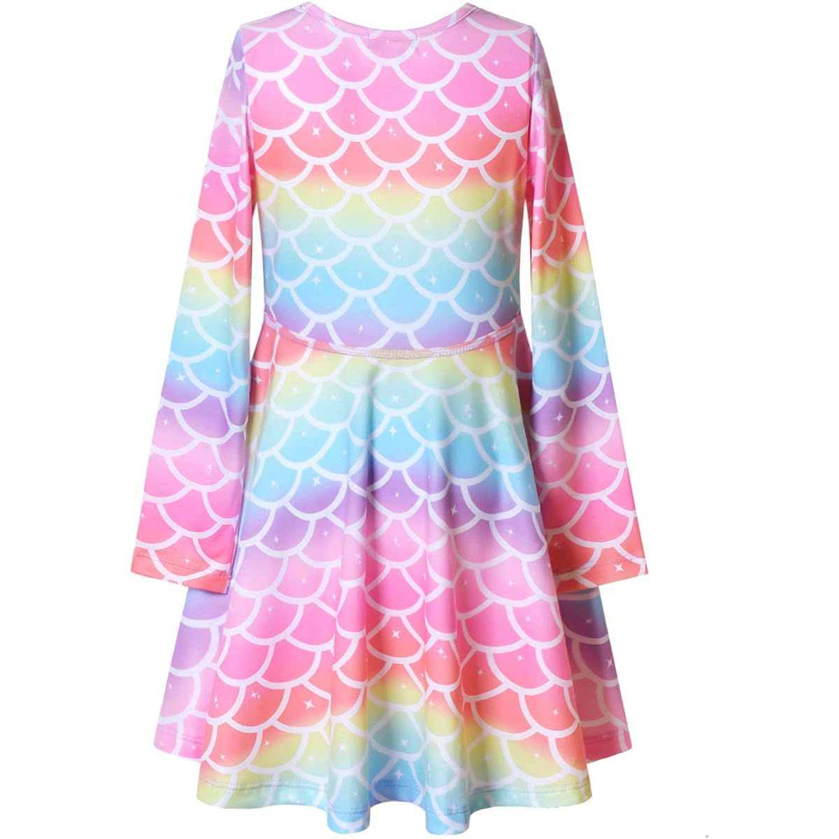 Perfashion Unicorn Dress Matching Girls & Doll Sleeveless Party Summer Clothes