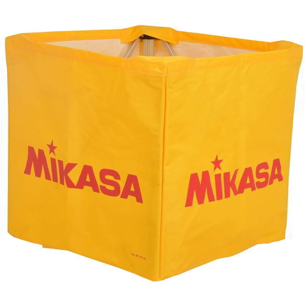 MIKASA Ball Basket (Box Shape) Small (Compatible Product: BC-SP-SS) [Curtain Only/Yellow] BCM-SP-SS