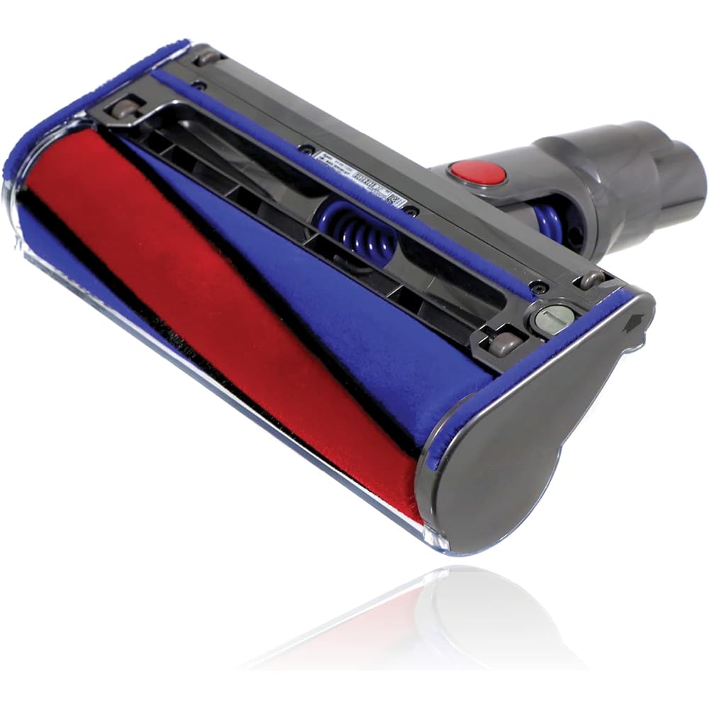 Dyson HEPA Filter Quick Release Soft Roller Cleaner Head for Dyson V8 Vacuum Cleaner Gray, Red, Blue