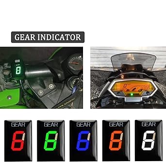 Speed Display Meter Gear Indicator Kawasaki ER6N ER-6N ER6F Z750 Z800 Z800e Z1000 Ve-rs-ys 650 Ninja 300 ZX6R Motorcycle Accessories Speed Display