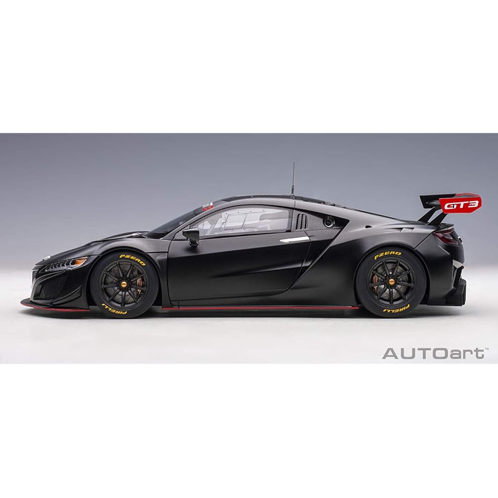 AUTOart 1/18 Honda NSX GT3 2018 Matte Black Finished Product 81899
