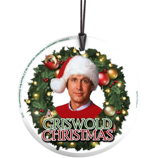Trend Setters SPCIR413 National Lampoons Christmas Vacation - Griswold Christmas Starfire Prints Glass Ornament
