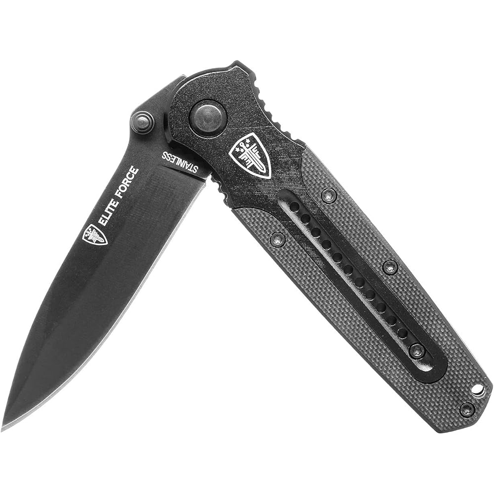 [Domestic genuine product] Elite Force knife EF103 folding knife stainless steel blade folding knife mountain climbing barbecue camping outdoor pocket knife UMA50904
