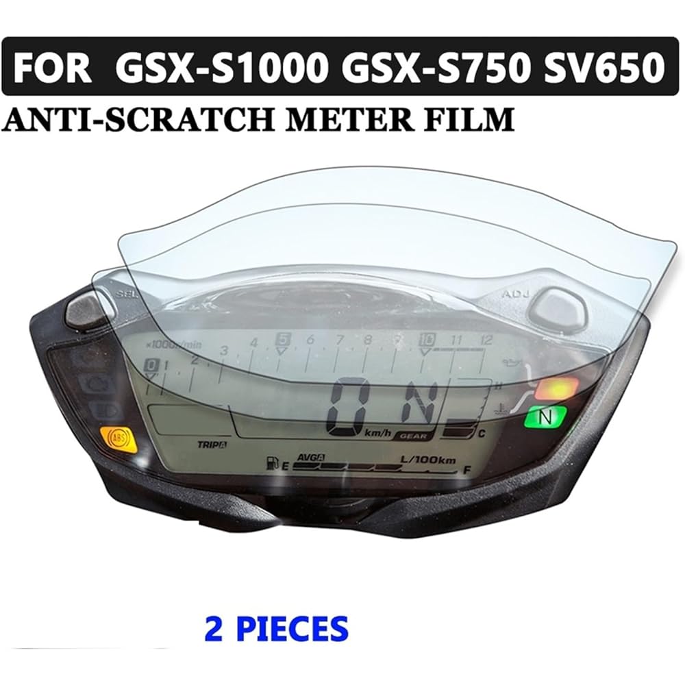 Fits for Suzuki SV650 SV 650 GSXS750 GSXS1000 GSX-S750 GSX-S1000 Motorcycle Cluster Scratch Protection Film Protector Instrument