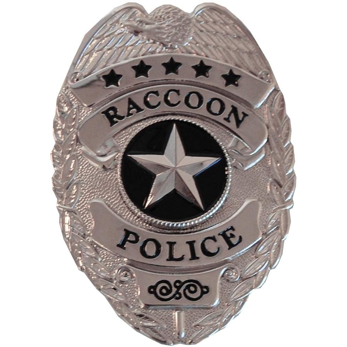 Resident Evil Raccoon Police Prop Badge