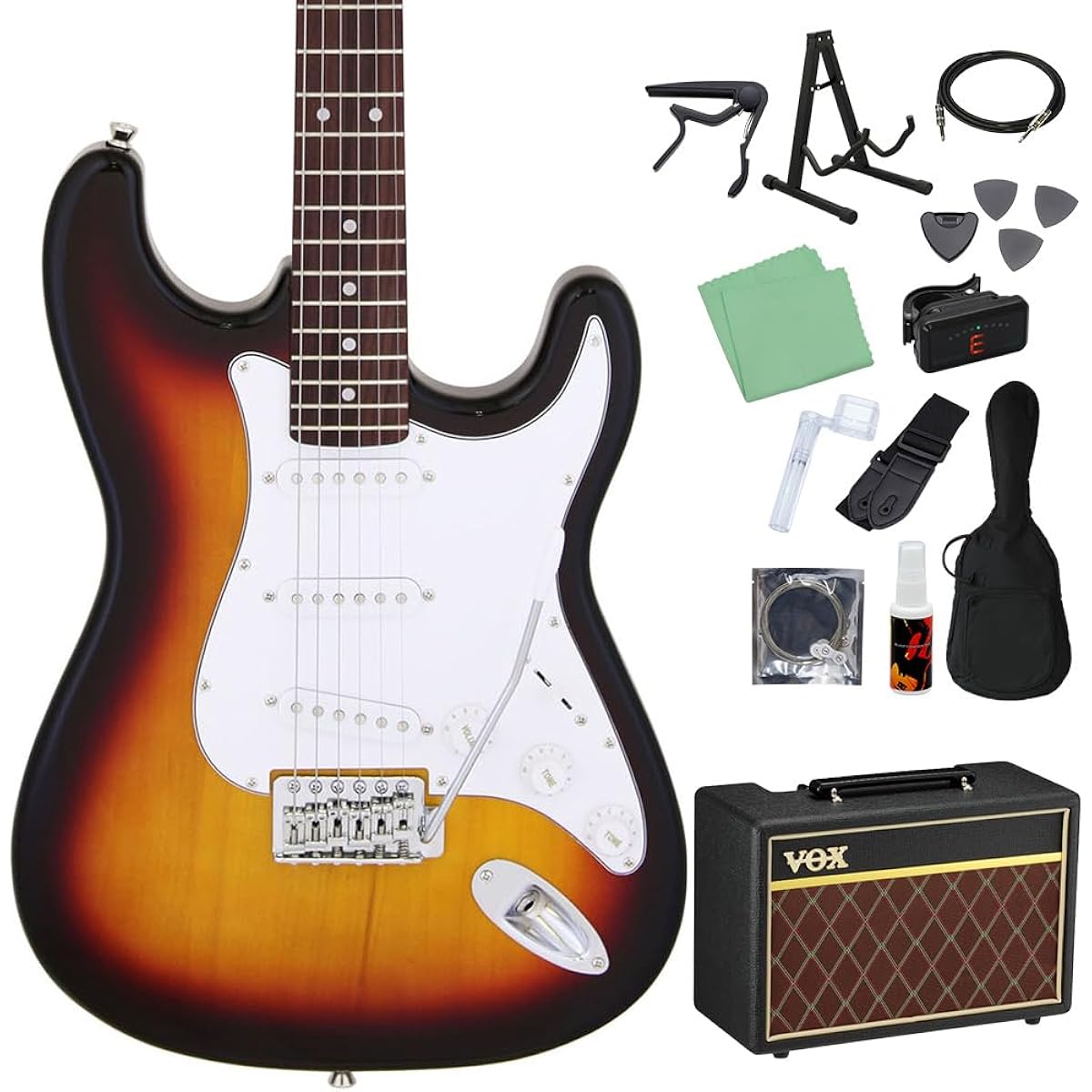 LEGEND LST-Z 3TS Electric Guitar Beginner 14-piece Set [With VOX Amplifier] Legend