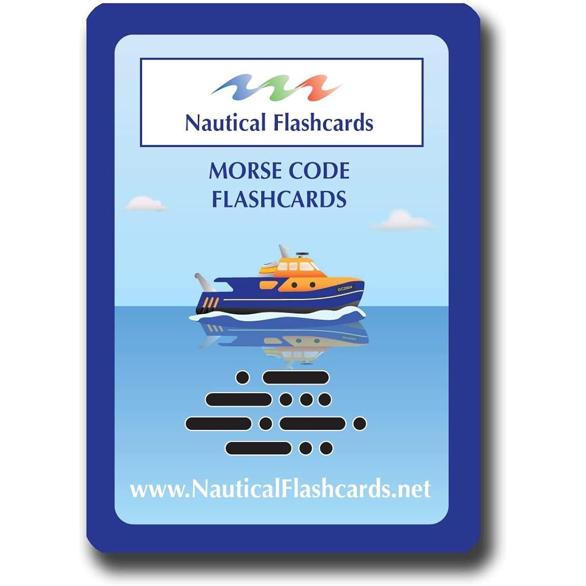 [Nautical Flashcards] Nautical Flashcards Morse Code 1005 [Parallel Import]