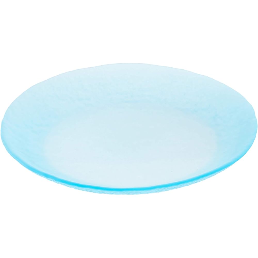 Aoyama Glass Glass Dish Plate 30cm Izumi Made in Japan AMG-IZ-30