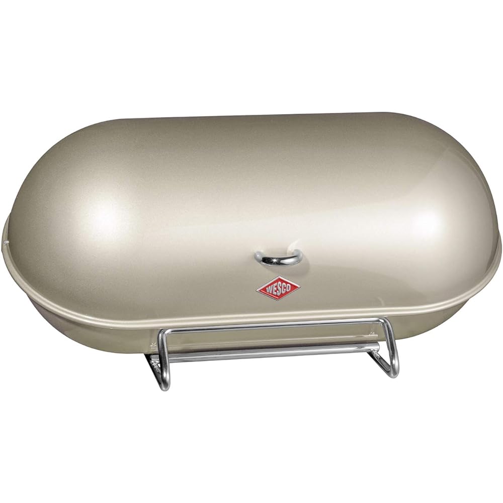 WESCO Bread Box Lemon Yellow Size: 44.3 x 23 x 21cm Bread Bin BREADBOY 222201-19