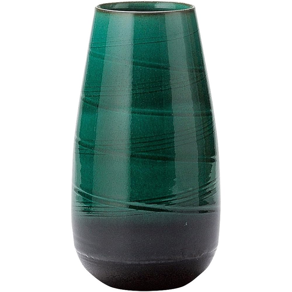 Shigaraki Ware Hechimon Vase Flower Base Large Brown Old Pine Natsume Pottery MR-1-2579