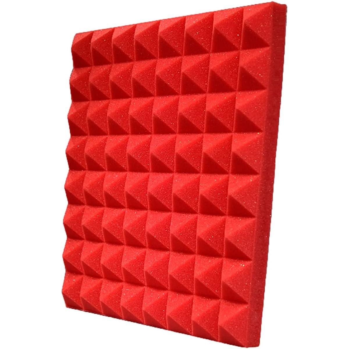 Acoustic Panels Soundproof Studio Foam for Walls 12 Pack 5cm/2" Thick Acoustic Treatment Kit for Recording Studio Piano Room (Blue 50*50*5CM) (Red 50*50*5CM)