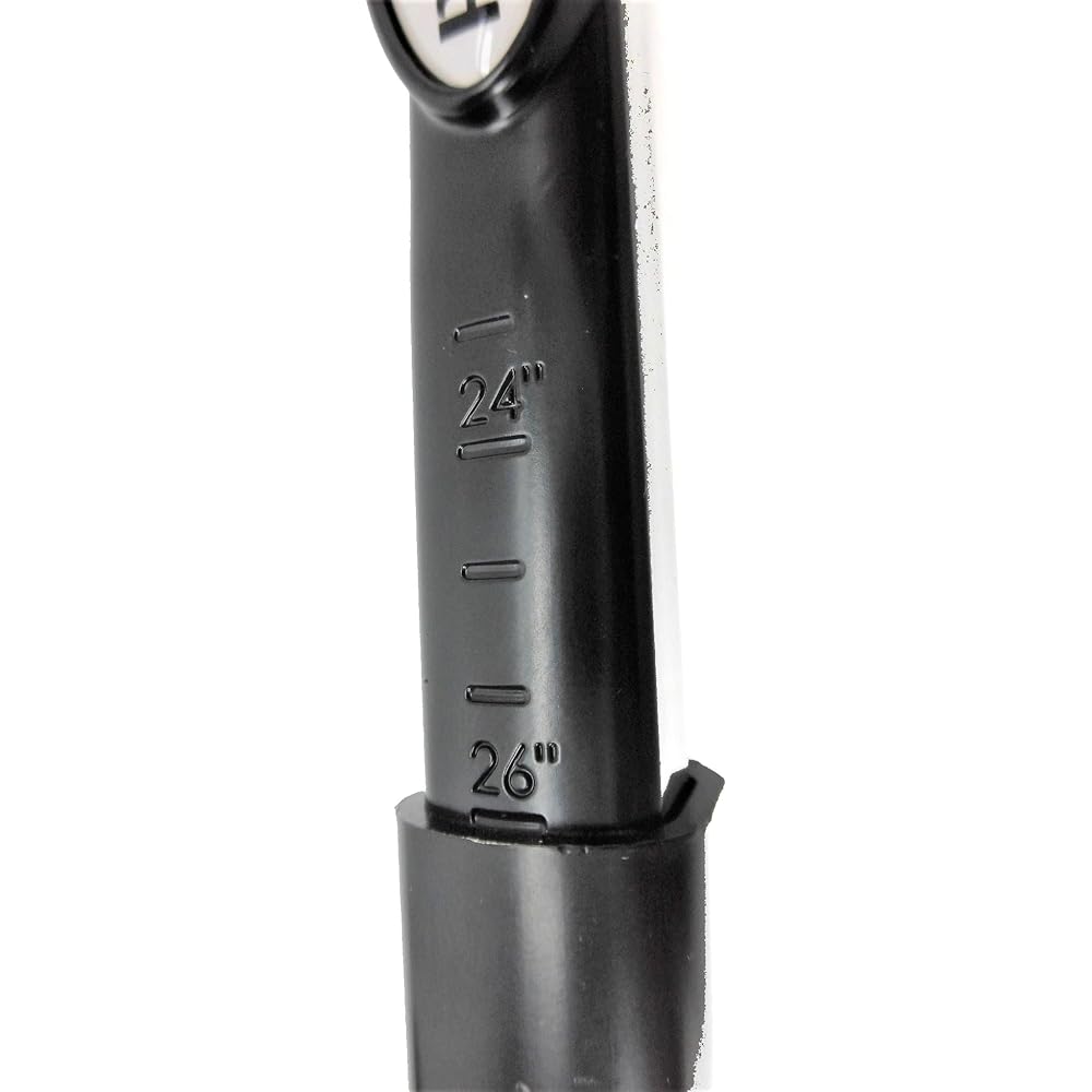 FORCE 1 Stunt Dowel Fixed Bicycle Black Total Length 350mm~400mm Dowel Hole Width 18mm 80418