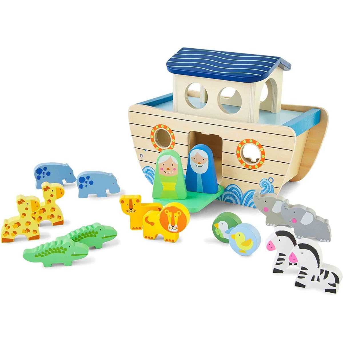 Mud Pie Noah's Ark Shape Sorter Set