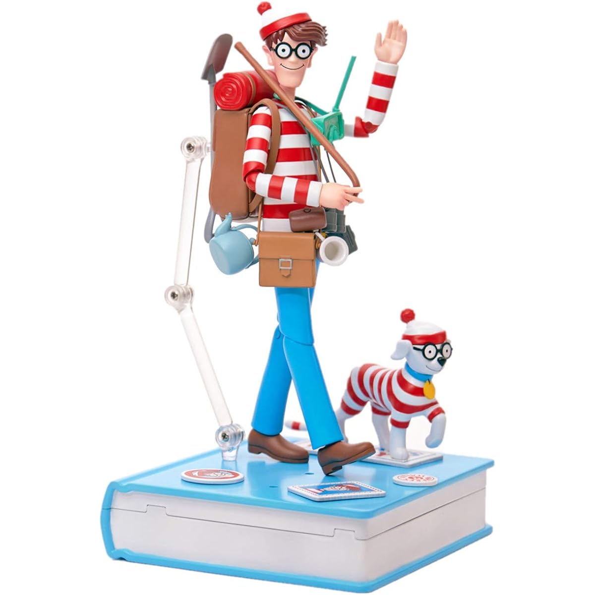 Blitzway - Where's Waldo? - Waldo 1/12 Scale Action Figure (Deluxe Version) 5Pro Studio Mega Hero Series