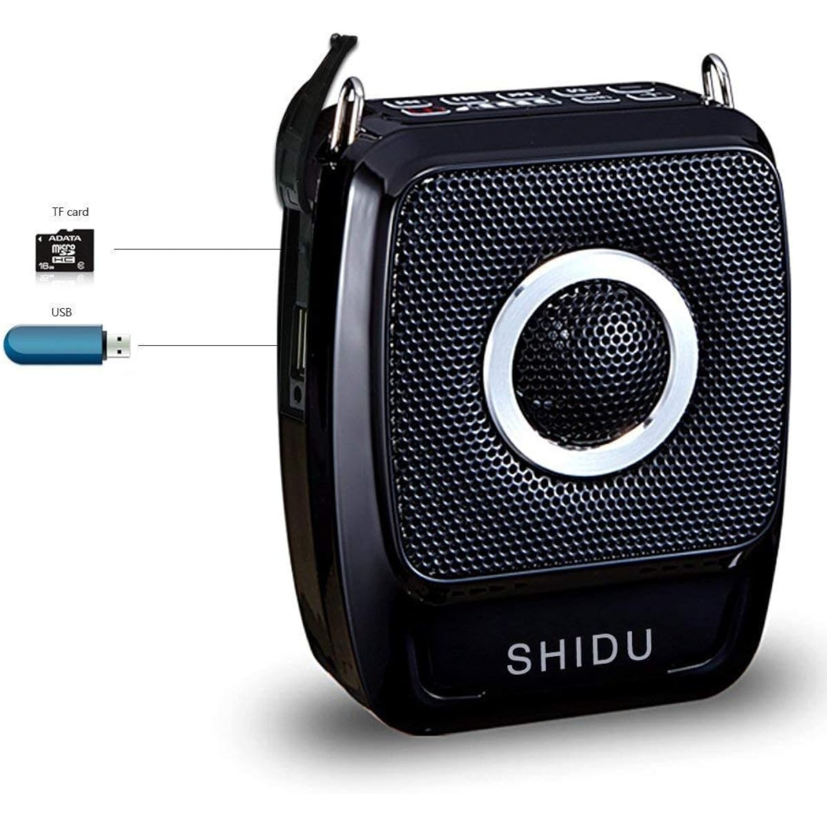 utput 25W Speaker for Events, Portable, Can Play Music, Comes with Microphone, Can be used by 2 people at the same time, Perfect for events, lectures, information sessions, sports instructors, in-store sales, etc. ! Comes with Japanese instruction manual