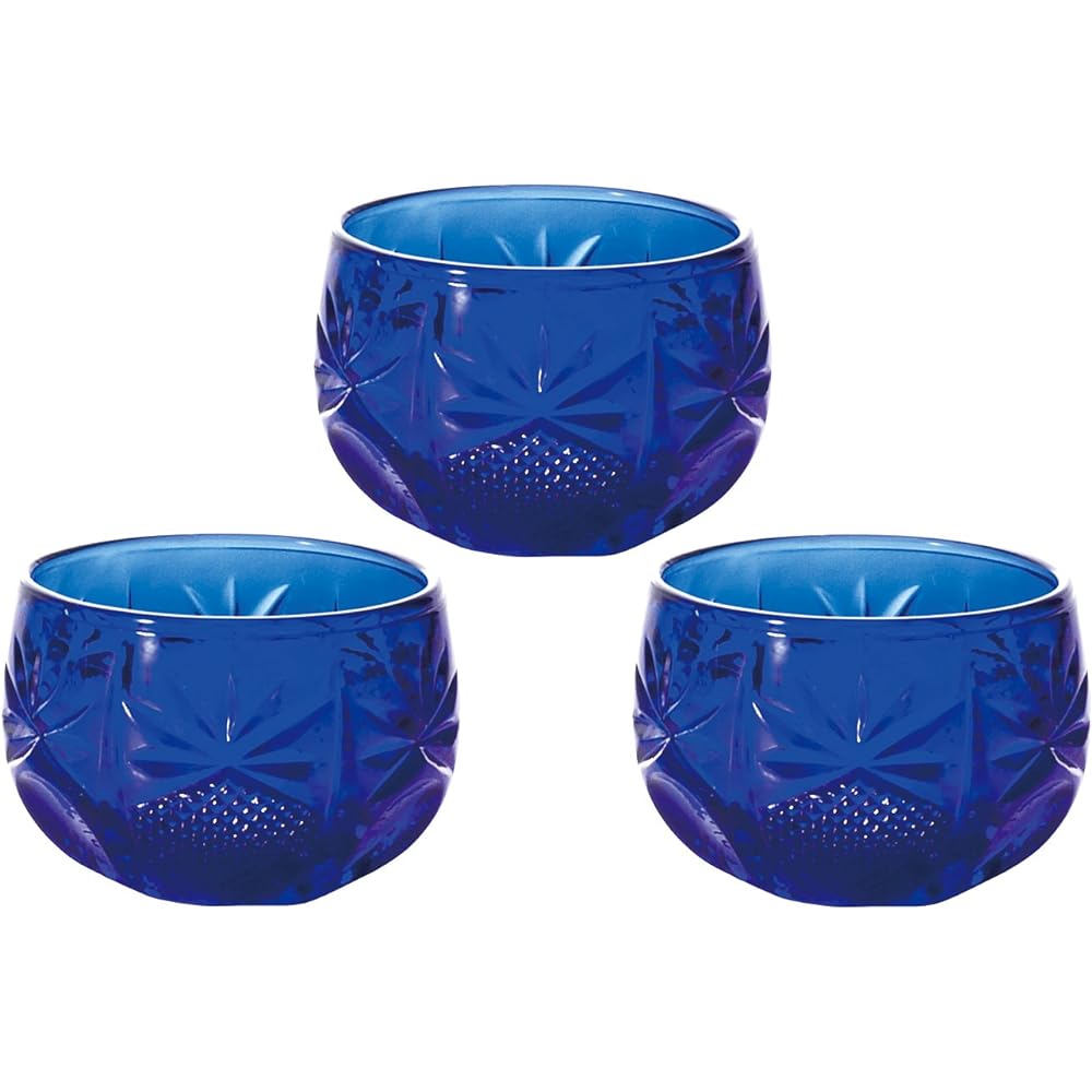 Adelia small bowl, clear, maximum 6.7 x height 3.2 cm, delicacies, set of 6, made in Japan F-77691