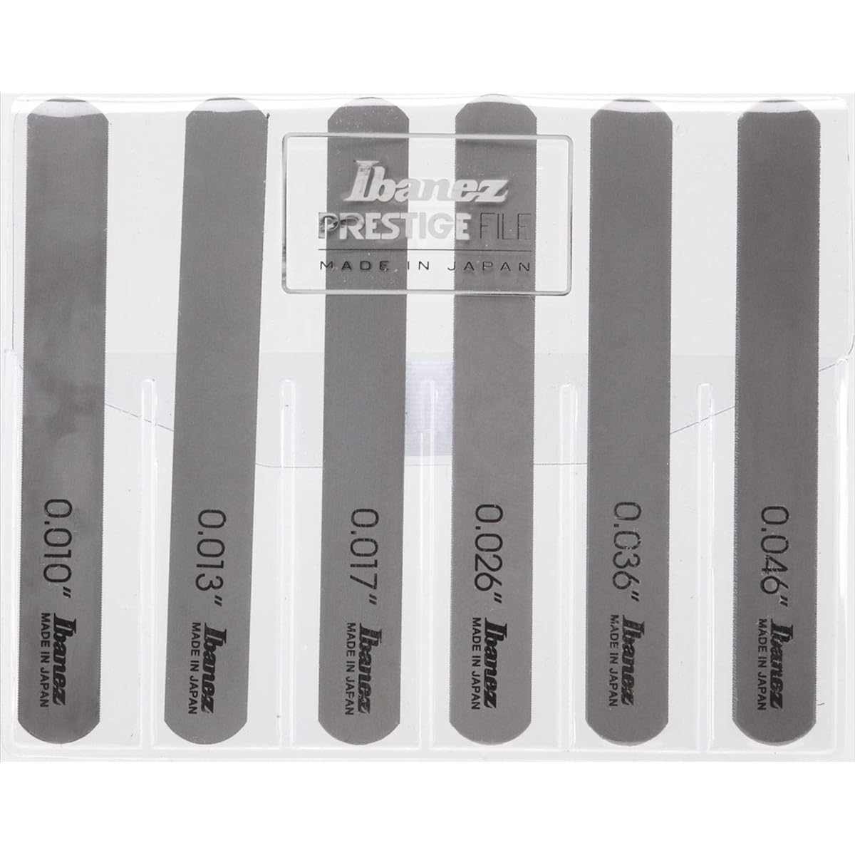 Ibanez Prestige Nut File Set for Electric Guitar (.010" - .046" Gauge) Set of 6 4449EG61X