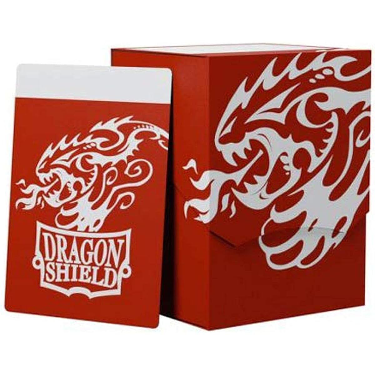 Card Deck Box Deck Shell: Red/Black - Dragon Shield