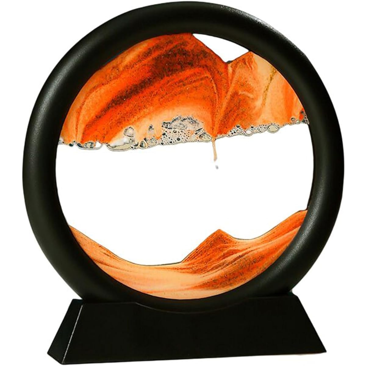 toyofmine 3D Deep Sea Moving Sand Art Relaxing Kinetic Sandscape Art Table Desktop Perfect for any Home Office Desktop Mantle Bookshelf