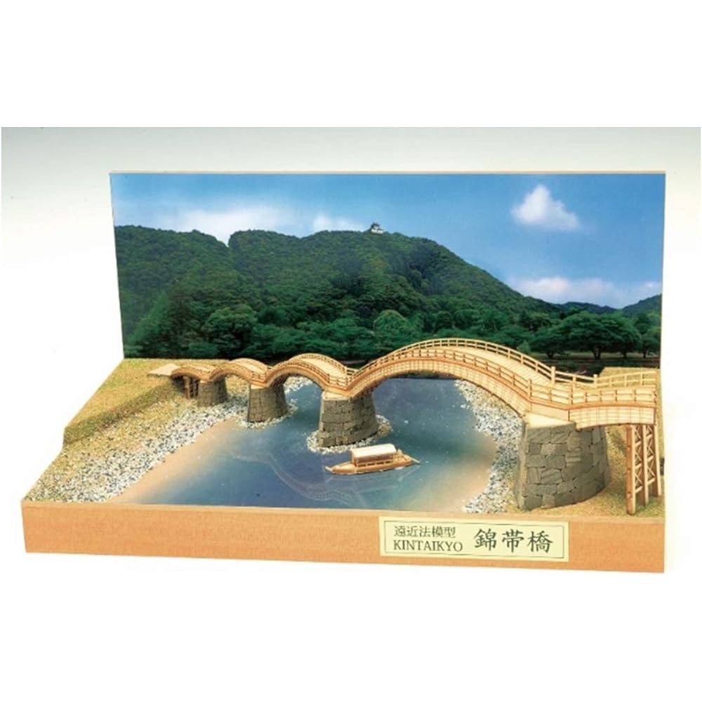 Woody Joe Perth Model Kintaikyo Bridge Wooden Model Assembly Kit