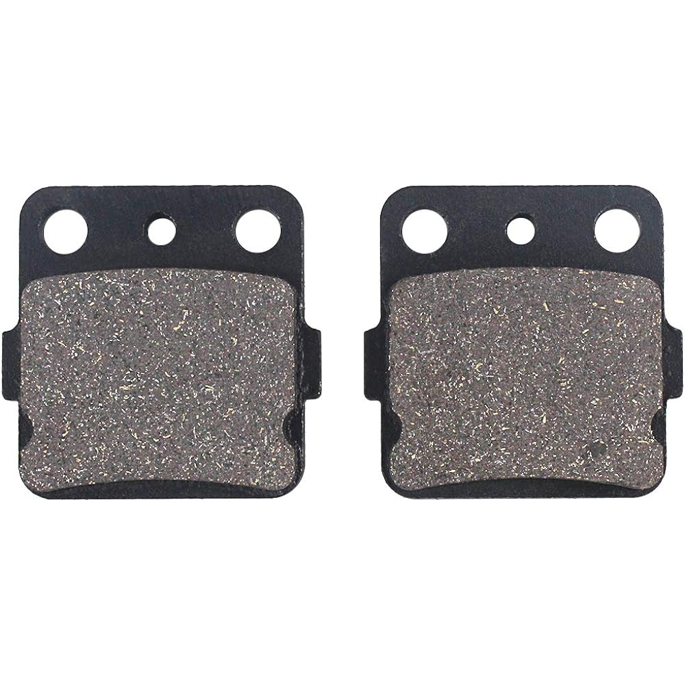 Cyleto Front and Rear Brake Pads for Yamaha Raptor 350 YFM350 2004 2005 2006 2007 2008 2009 2010 2011 Raptor 660 YFM660 2001-2005