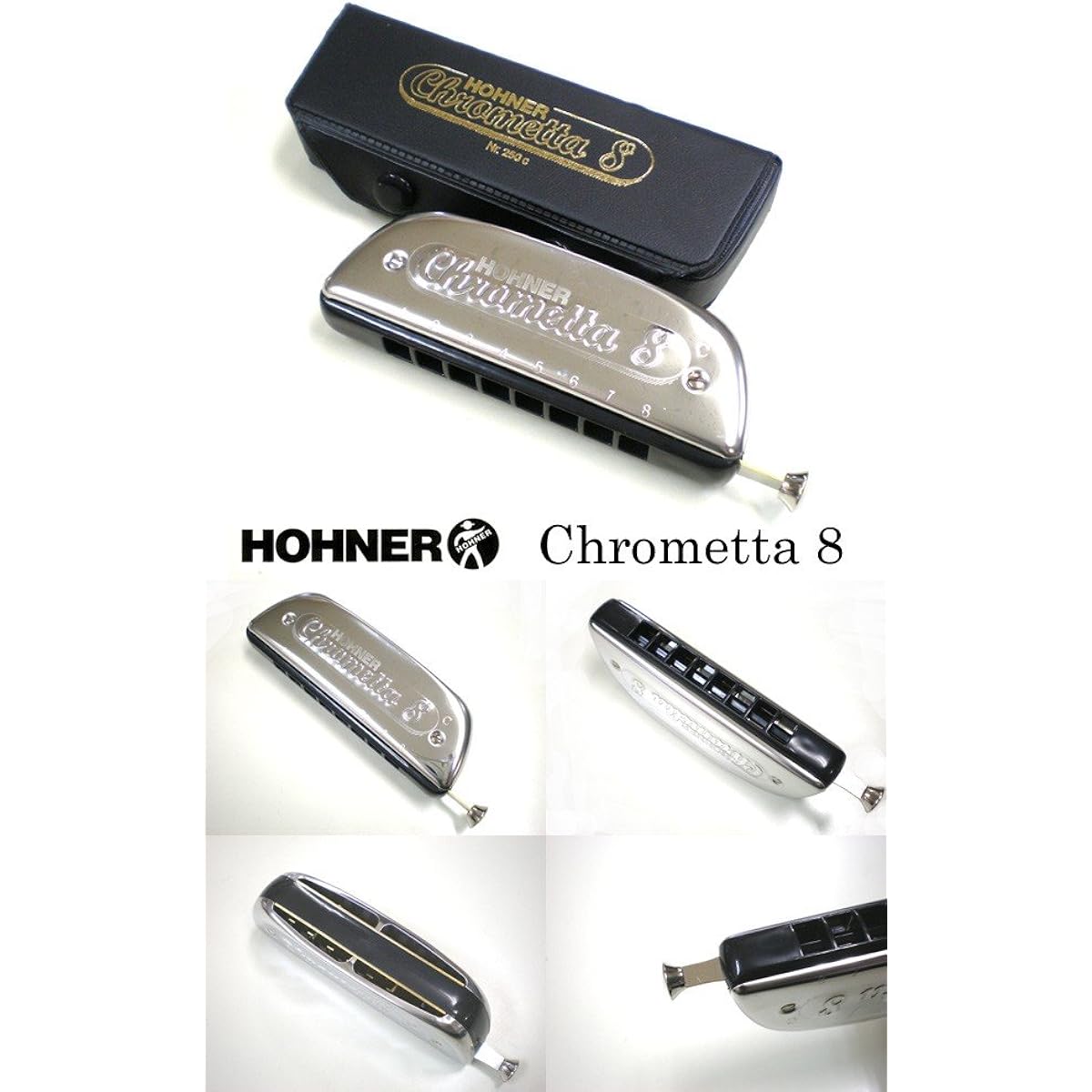 HOHNER Super Chrometta 8 250/32 chromatic harmonica
