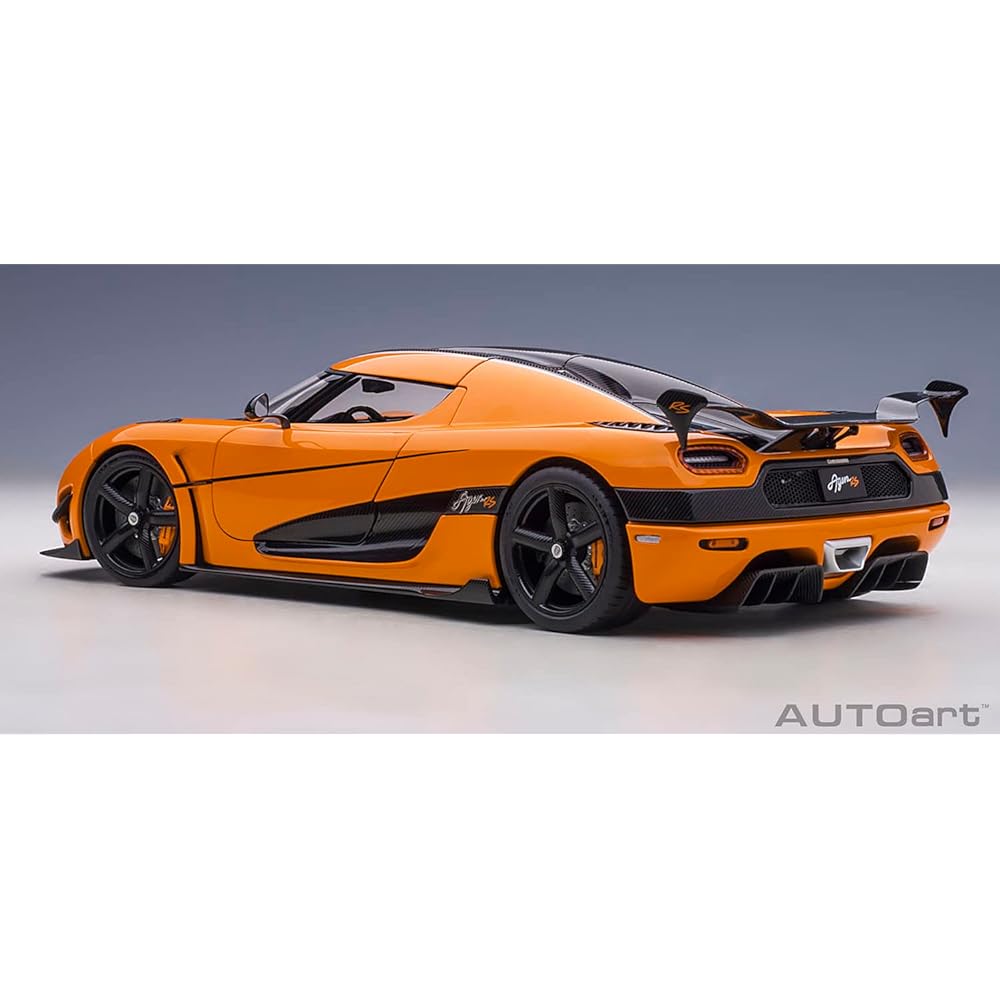 AUTOart 1/18 Koenigsegg Agera RS Orange/Carbon Black Finished Product 79023