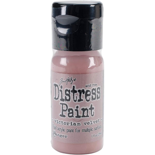 Tim Holtz Distress Paint Flip Top 1oz-Victorian Velvet -TDF-53347