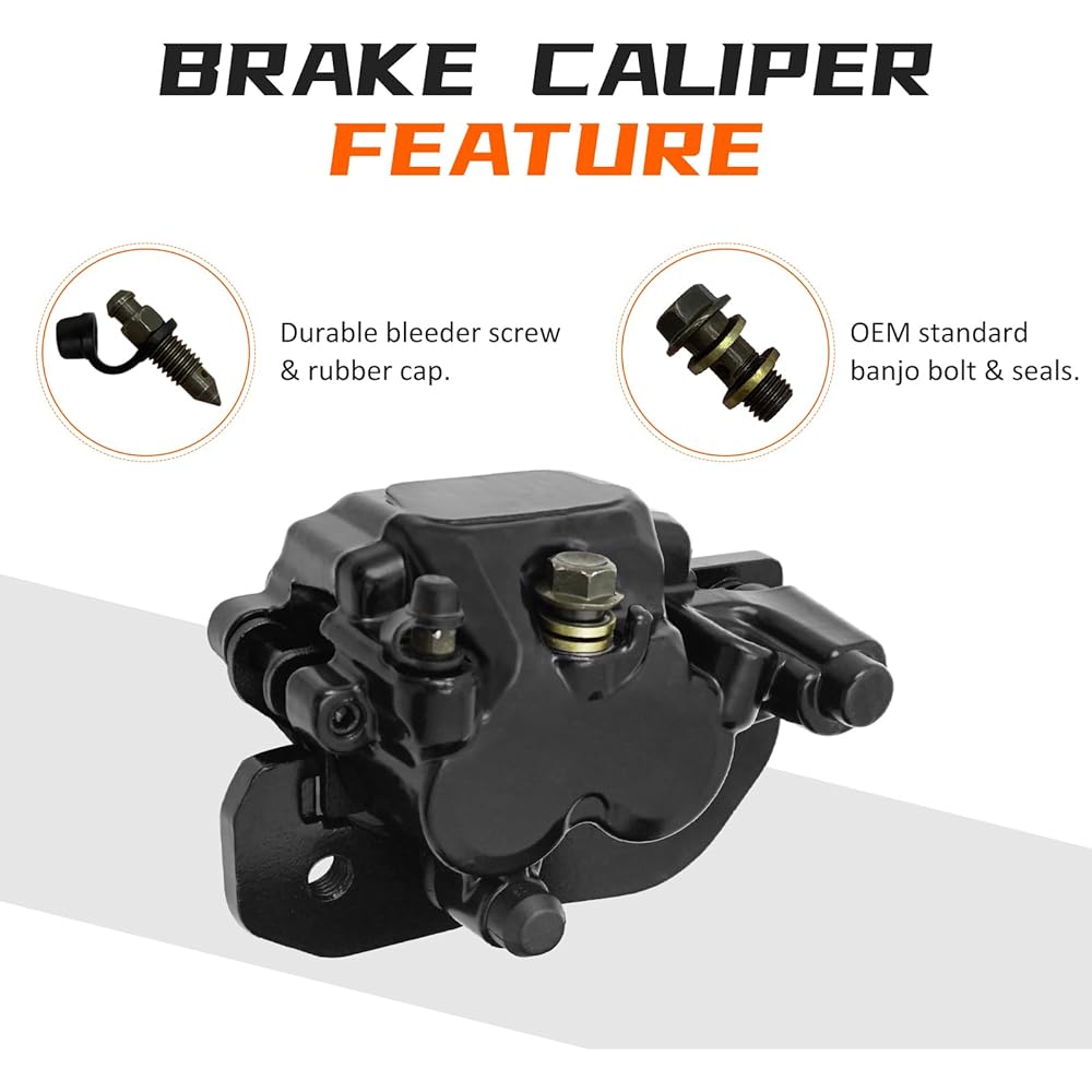 M MATI Front & Left Brake Caliper for Can-Am Outlander 450 500 570 650 850 1000 Renegade 500 570 650 850 1000