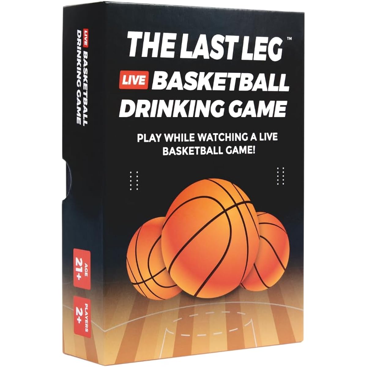 Beer Pressure The Last Leg - Basketball Drinking Game Perfect for Game Day, Tailgates, Parties, and Pre-Game