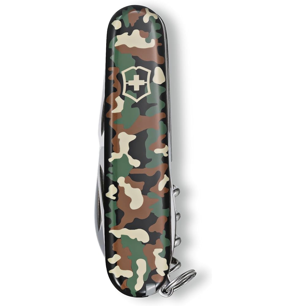 VICTORINOX Spartan Multi-Function Knife, Outdoor Disaster Prevention Goods, Corkscrew, Flathead Screwdriver Included, Equipped with Can Opener, Swiss Made Multi-Tool with 12 Functions, Compact, Easy to Carry, Disaster Prevention Goods, Jutoku Knife [Dome