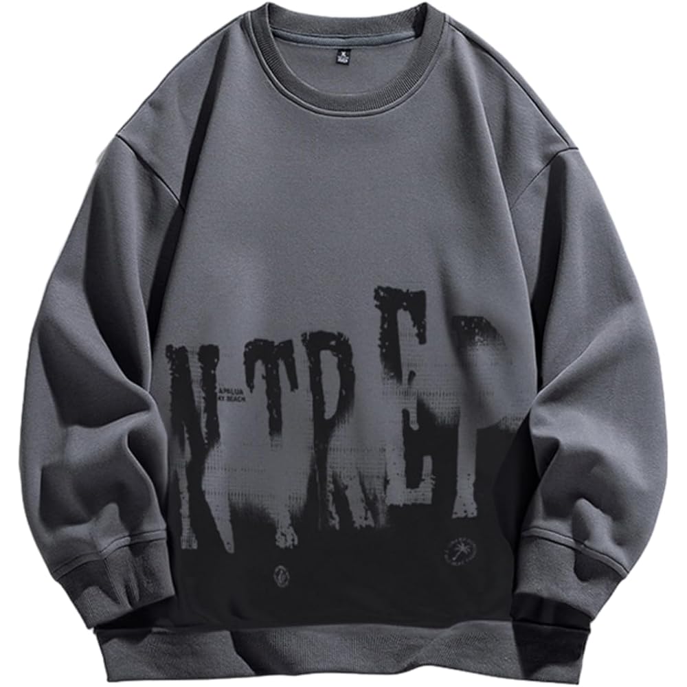 [Semo1mus] Men's Sweatshirt, Top and Bottom Set, Jersey, Top and Bottom Set, Winter, Casual, Loungewear, Sports, Stylish, Large Size, Sweatshirt, Sweatshirt, Long Pants, 2 Pieces, Autumn