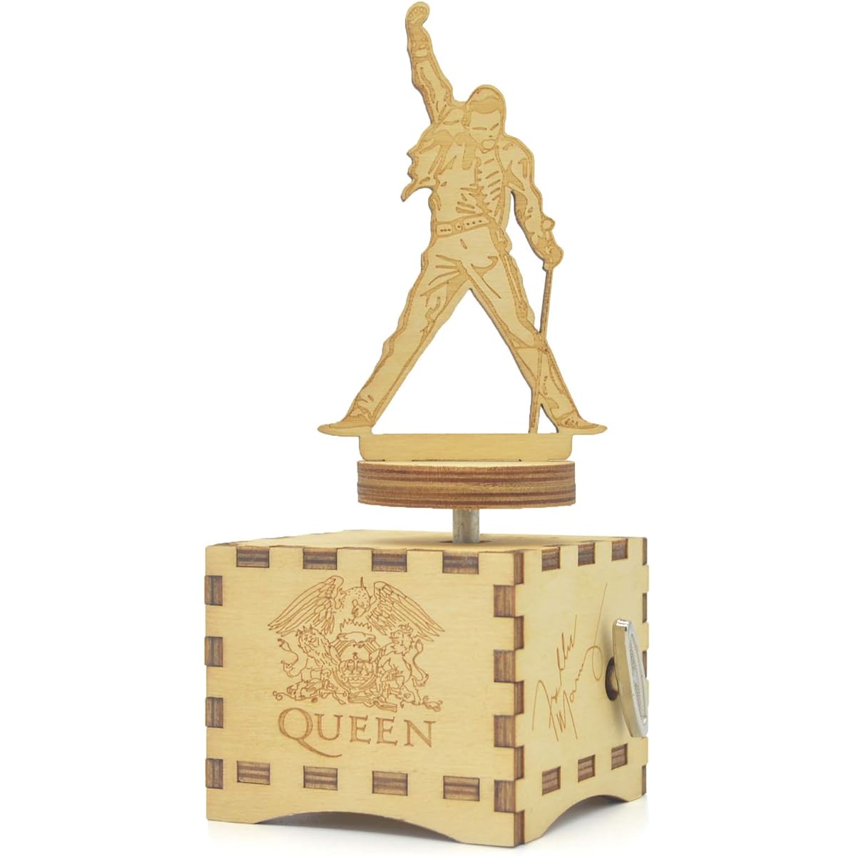 Sooharic Rotating Music Box Birthday Christmas Xmas Gift Room Decoration (Queen 01)