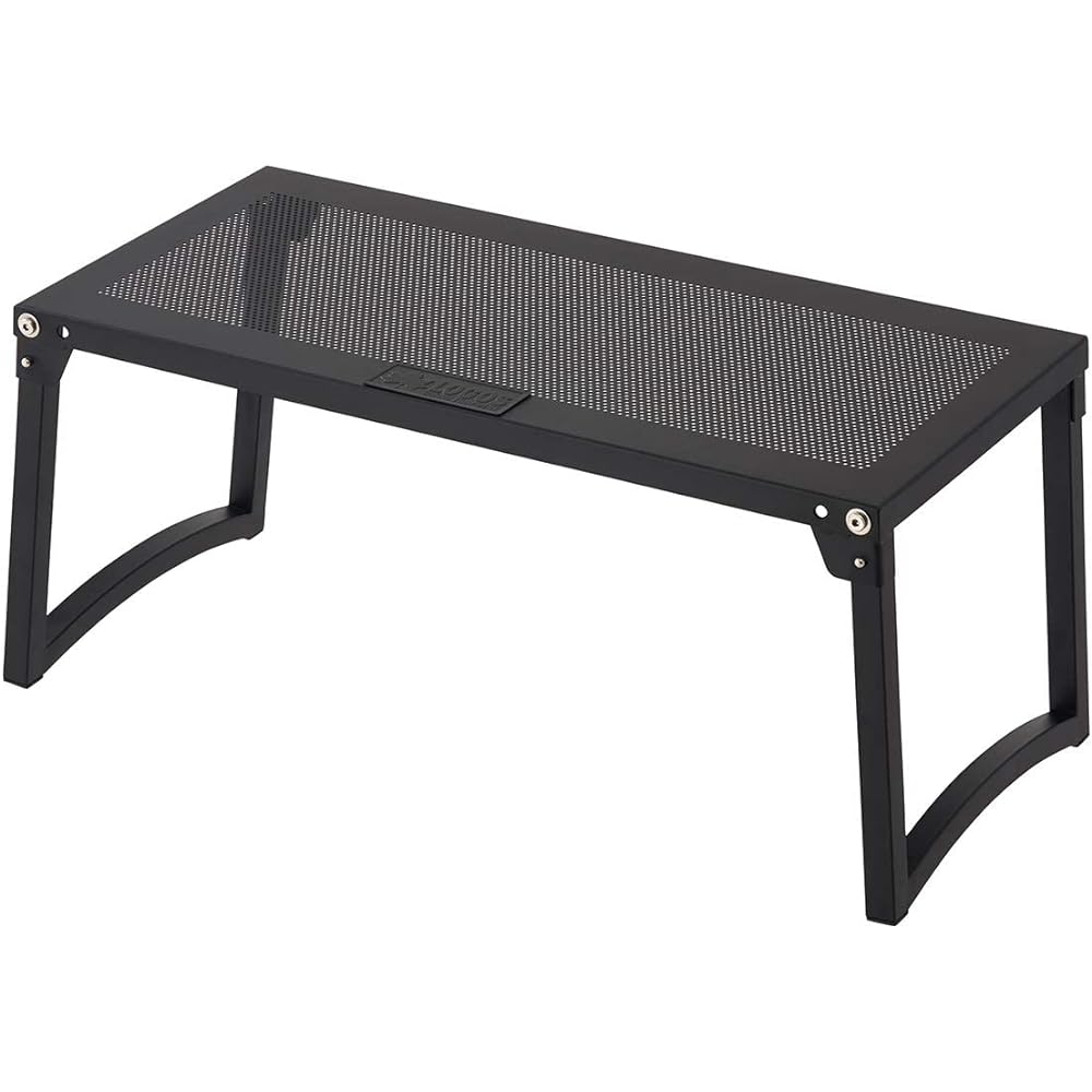 LOGOS Iron Bonfire Table 81064182 Black (approx.) Width 60.8 x Depth 29.5 x Height 28.5 cm