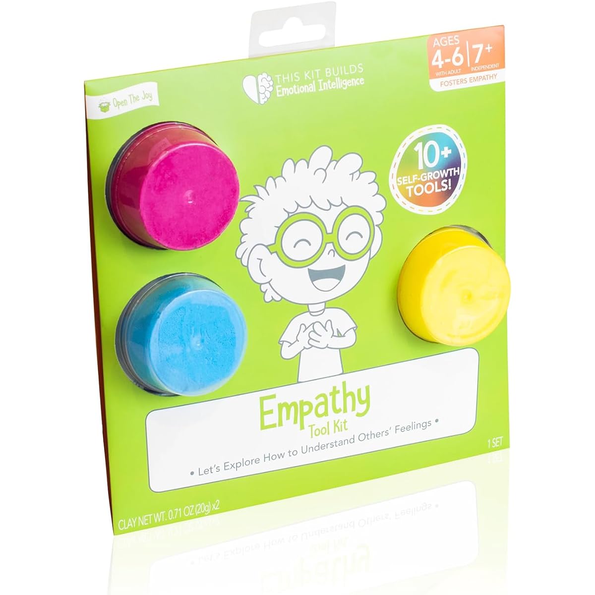 Open The Joy Empathy Builder Toolkit - Unlock Compassion and Connection with Kids and Build Emotional Intelligence - Ages 4+