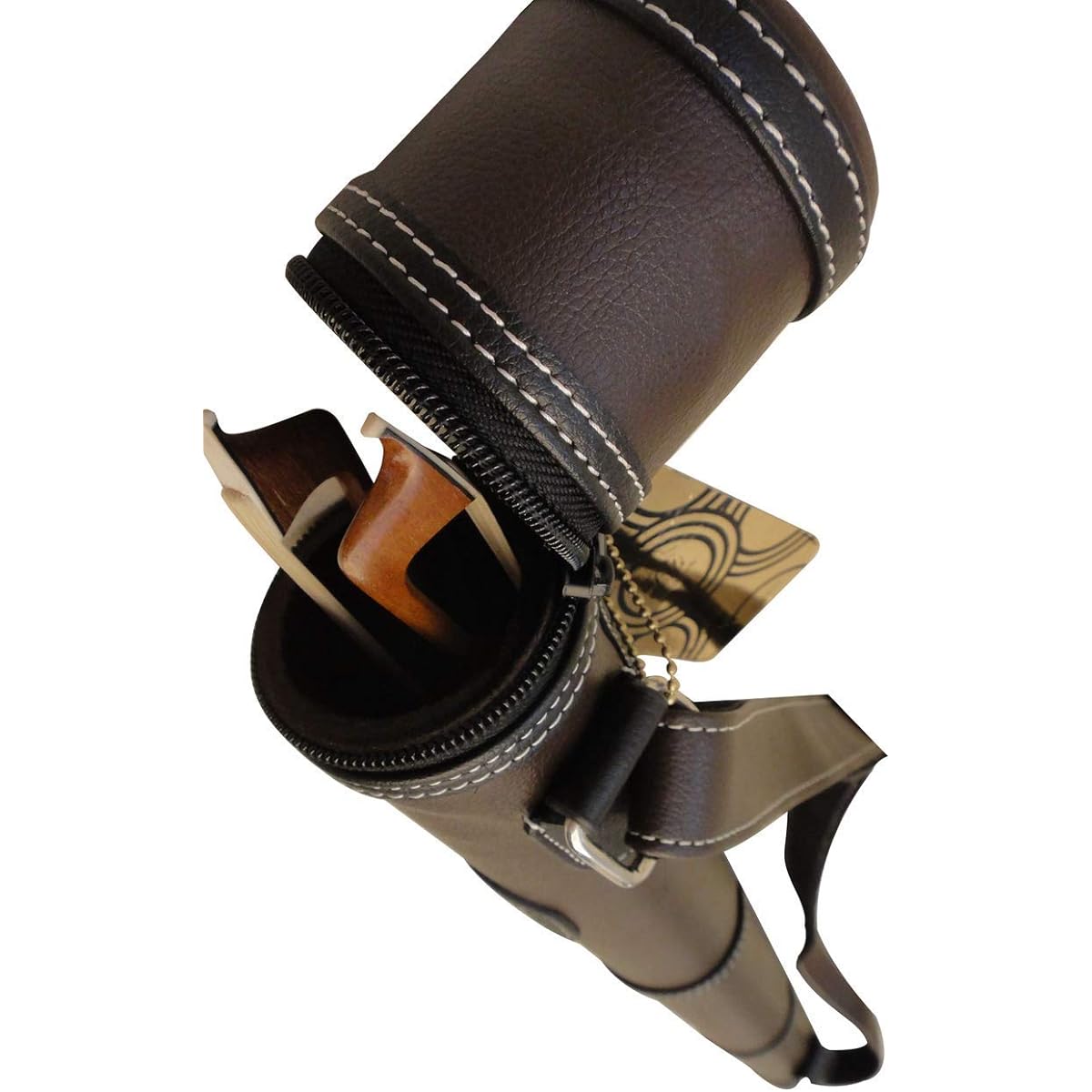 Pedi Violin & Viola & Cello Bow Case Brown