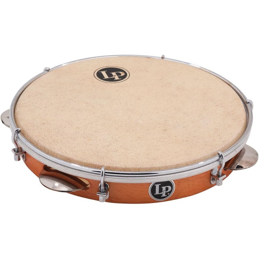 LP L.P. Tambourine Brazilian Series Brazilian Wood Pandeiro10″ /Natural LP3010N
