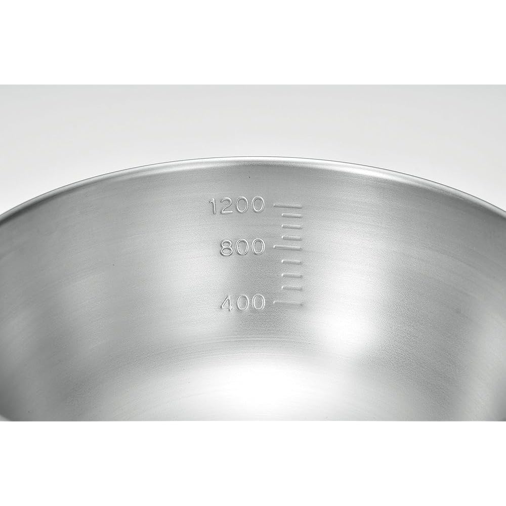 Yokoyama Tsubame no Takumi Stainless Steel Bowl Set of 3 (Bowl 21cm & 18cm & Punching Bowl 18cm) ETF-700