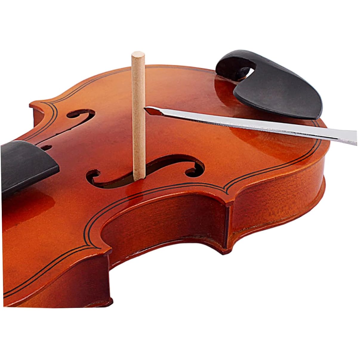 VICASKY 3pcs Sound Retriever Retriever Clip Violin Tool Portable Metal Sound Gauge Setter Brass Caliper Tool Musical Instrument Copper Tube