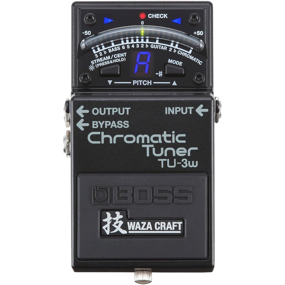 BOSS/WAZA CRAFT TU-3W MADE IN JAPAN Chromatic Tuner TU-3W Tuner Boss