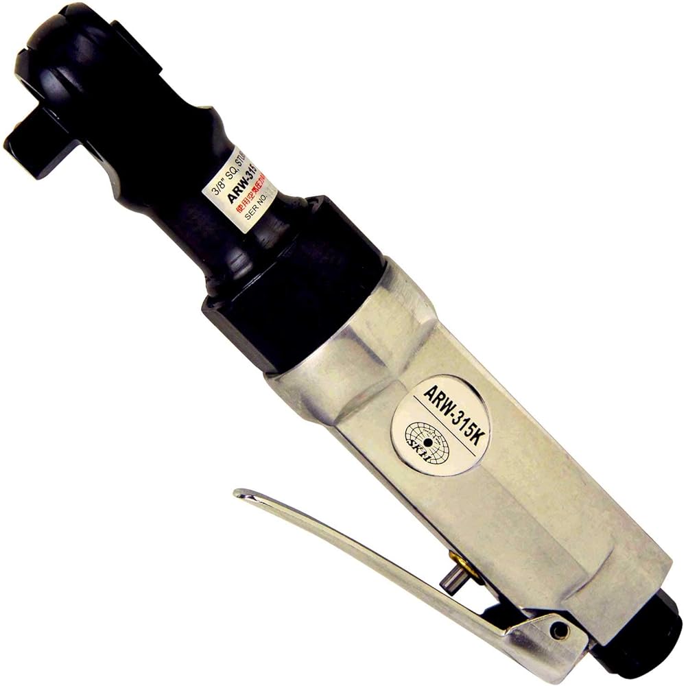 SK11 Air Stubby Ratchet Kit Drive 9.5mm (3/8 inch) ARW-315K