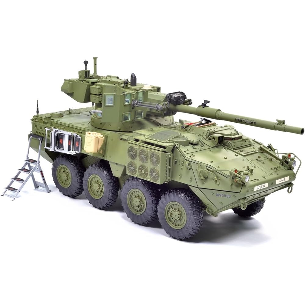 AFV CLUB 1/35 M1128 Striker MGS wheeled self-propelled gun 2010 improved plastic model FV35370