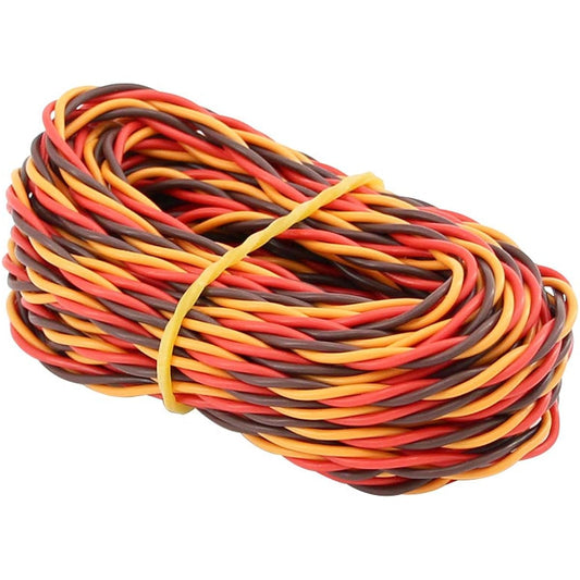 16ft 5m Servo Extension Cable Wiring 26AWG 30 Core Lead RC Model (BDHI-39)