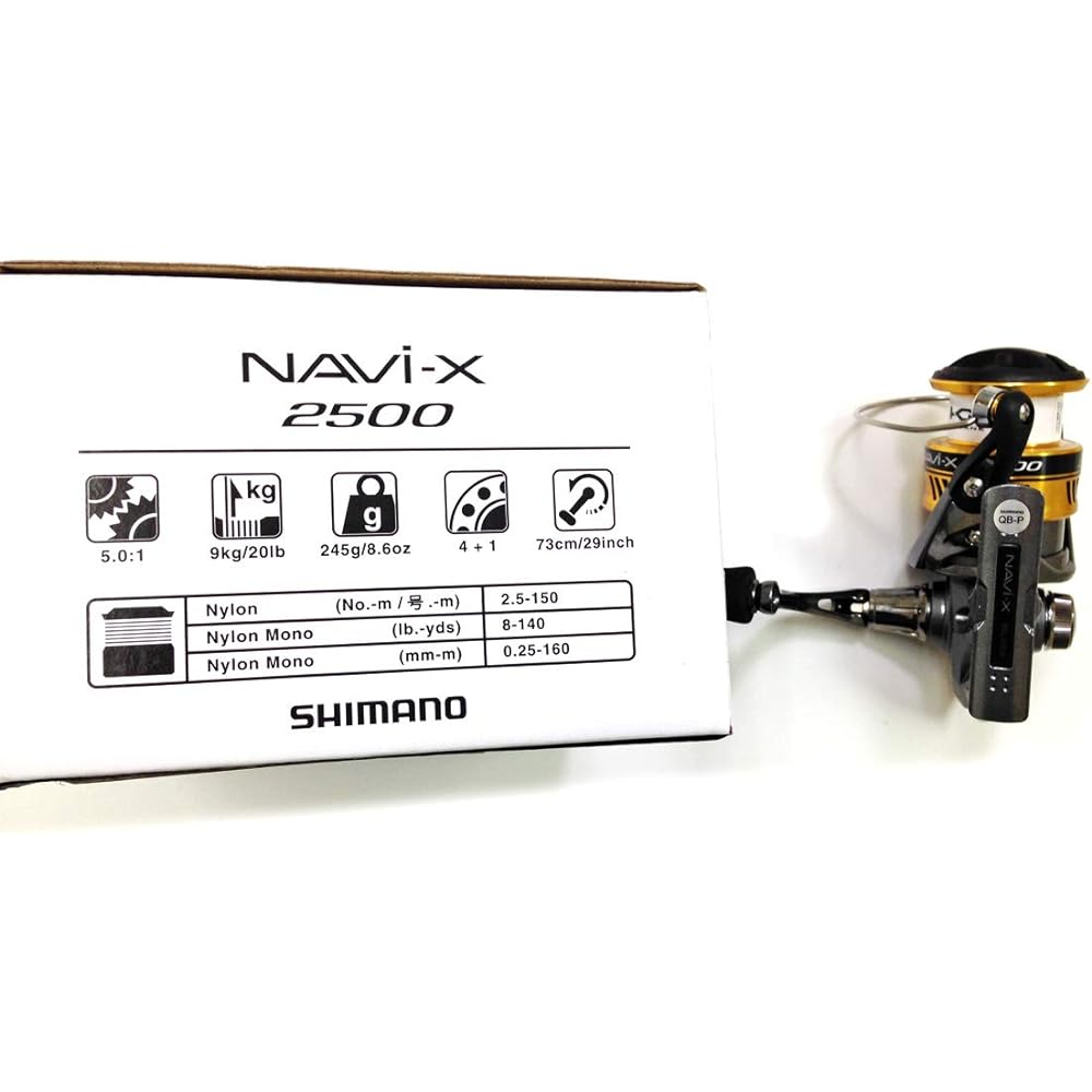 SHIMANO spinning reel Navi X 2500/2500SHG/4000XG/C2000/C3000HG