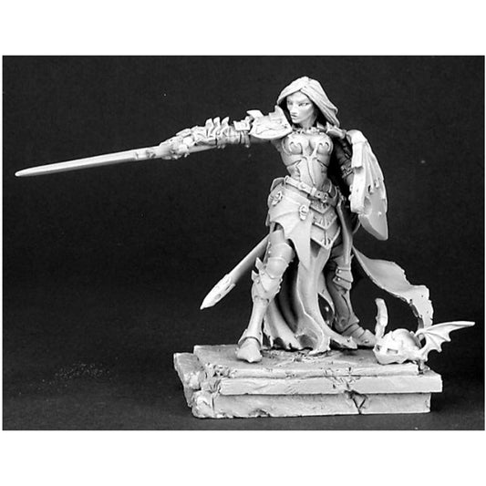 Reaper Miniatures Monique DeNoir (54mm) 01444 Unpainted Metal Mini Figure